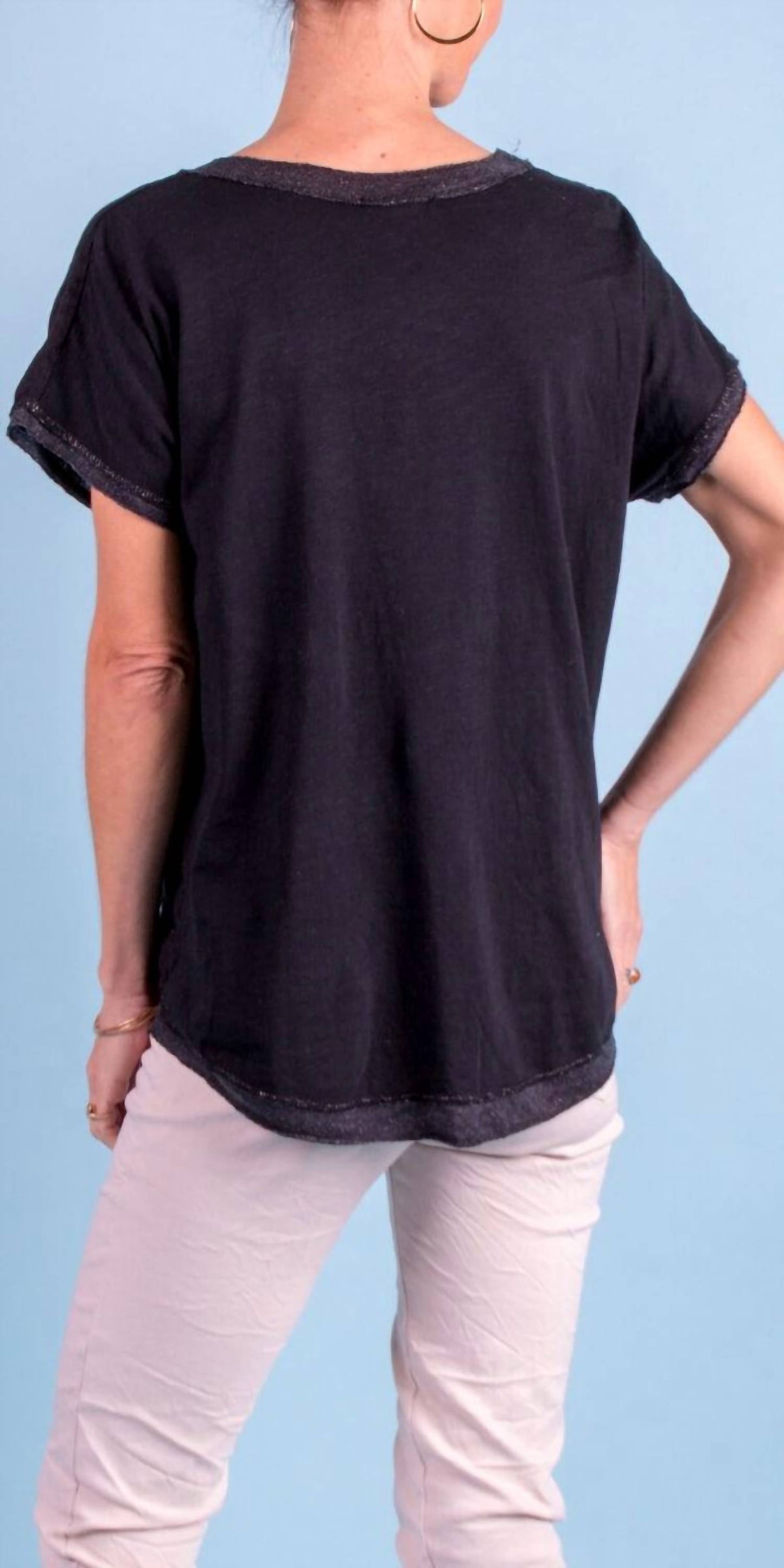 Gigi Moda - Nico Linen Top