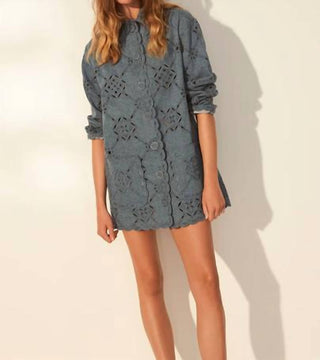 Veronica Beard - Erilyn Eyelet Shirtdress