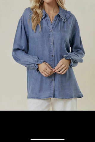 Doe And Rae - Peter Pan Jean Shirt