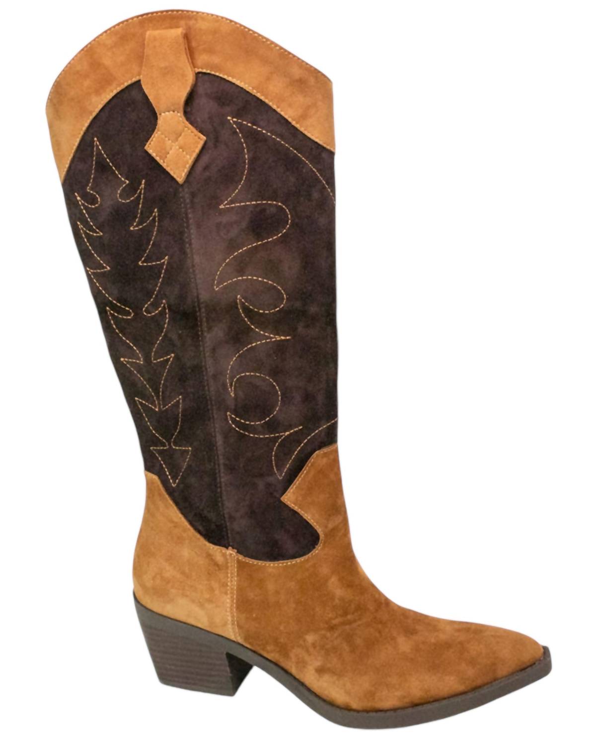 L'Amour Des Pieds - Women's Veera Western Suede Boots