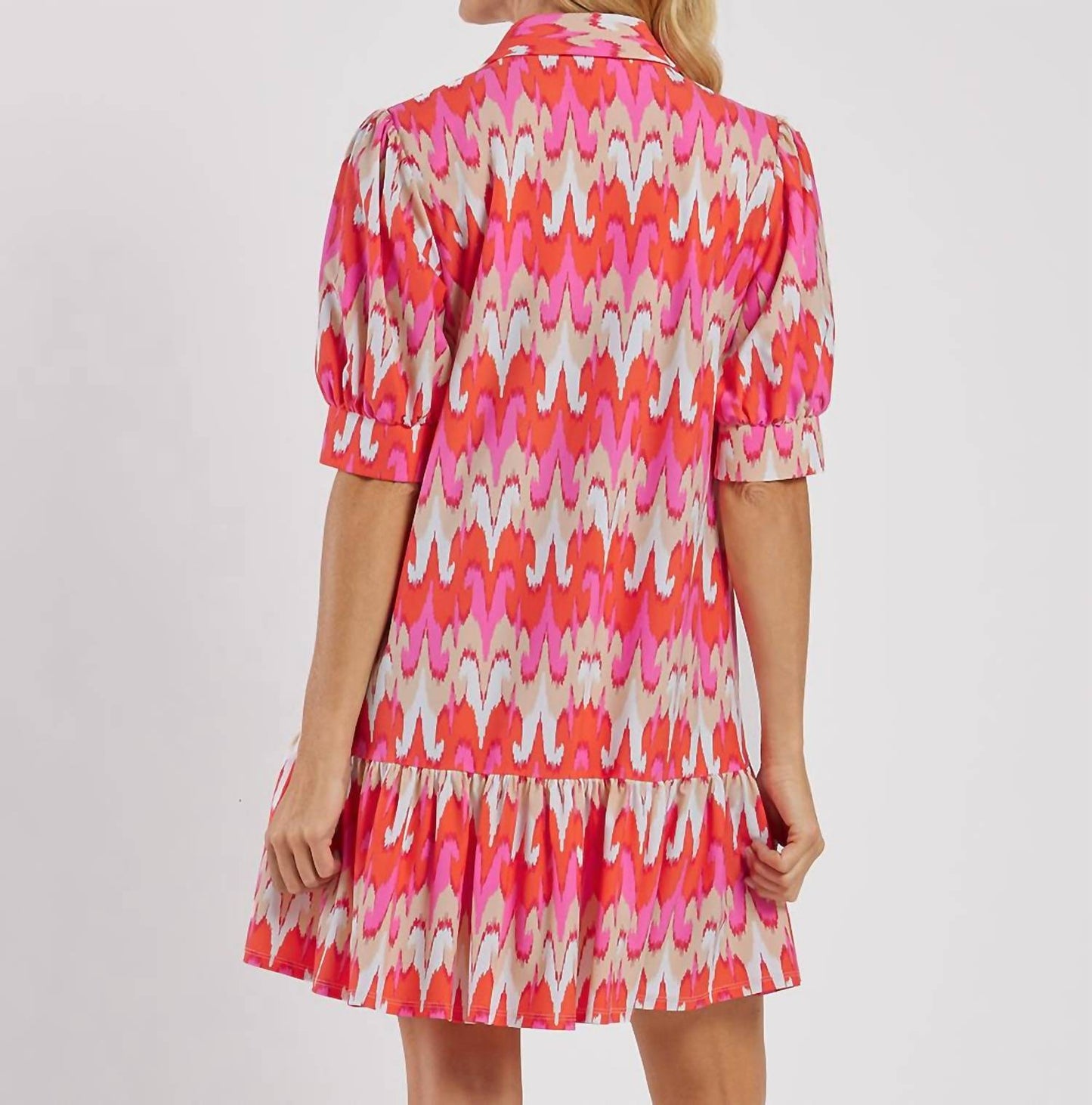 Jude Connally - Tierney V-neck Mini Dress