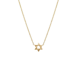 Adina Eden - Mini Solid Star Of David Necklace