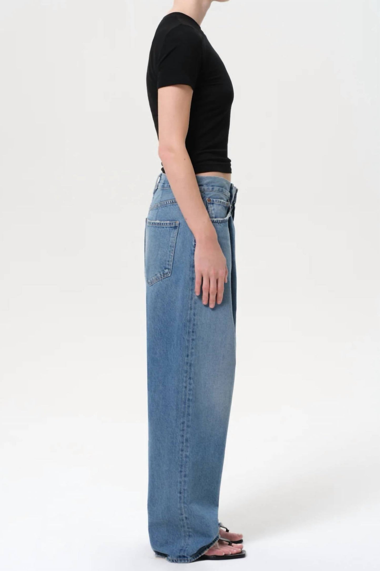 Agolde - Franka Pleated Baggy Jeans