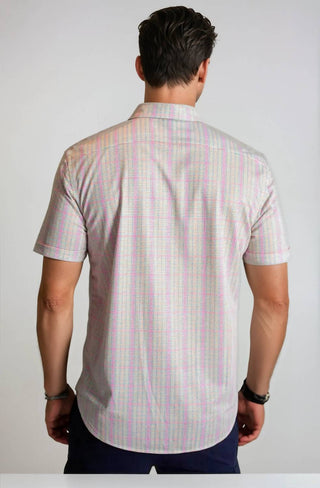 Buki - Spectrum Check Short Sleeve Tech Shirt