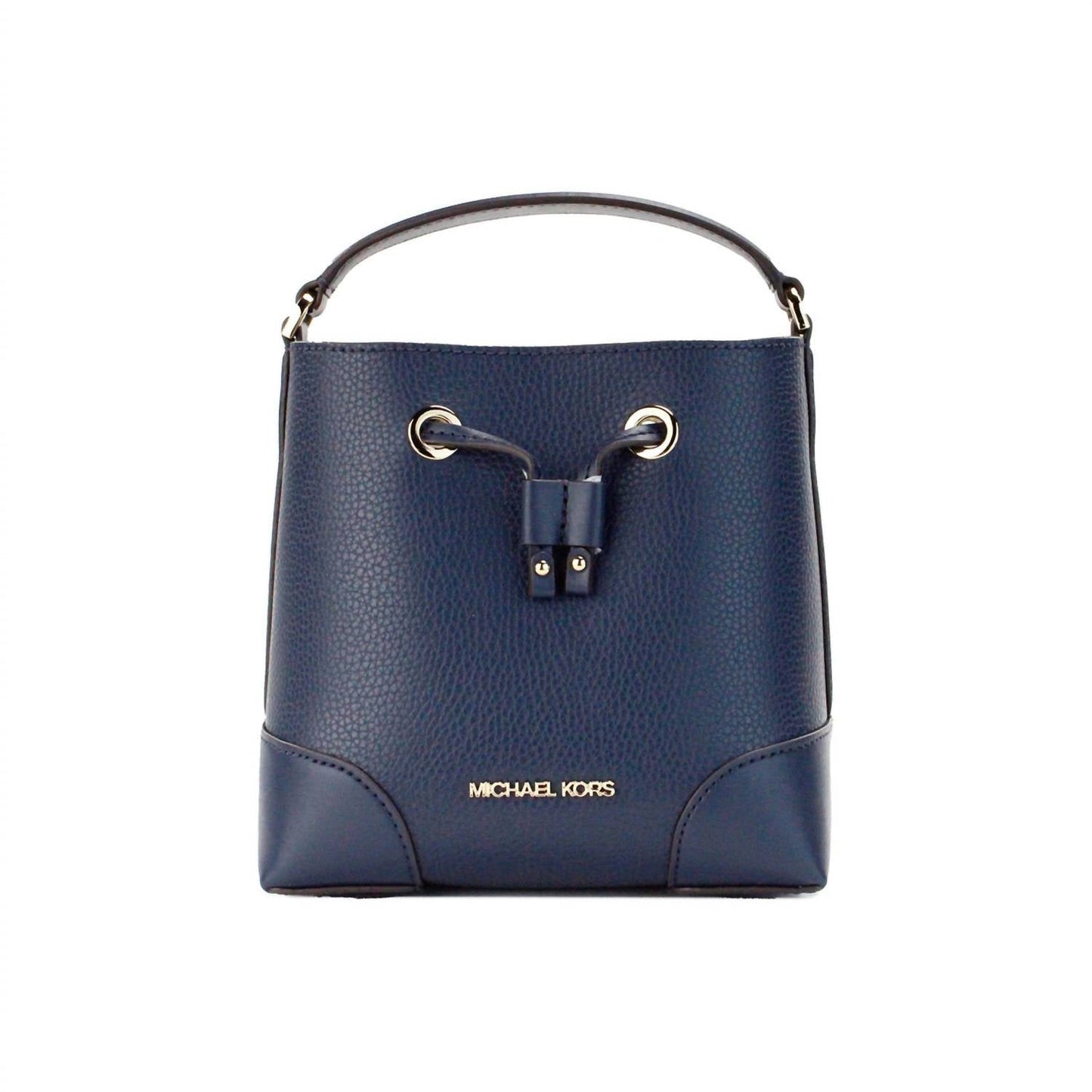 Michael Kors - Women's Mercer Leather Bucket Crossbody Bag Purse Small