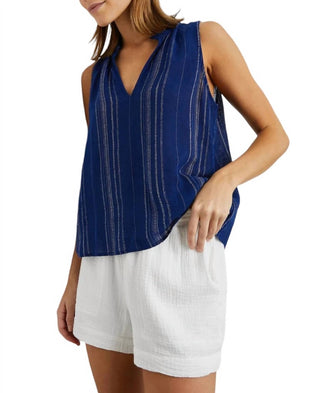 Rails - Navy Stripe Christy Top