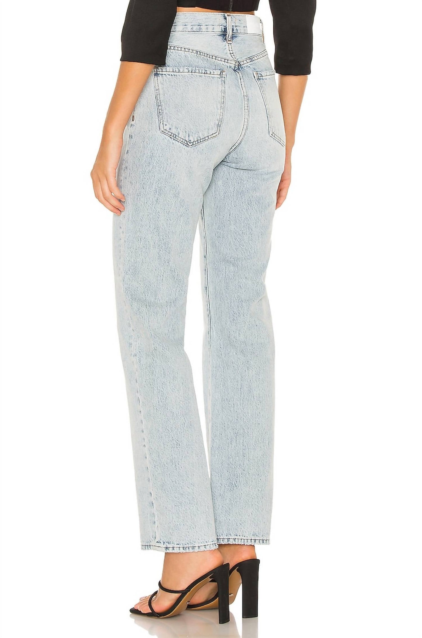 Pistola - Cassie Super High Rise Straight Jeans