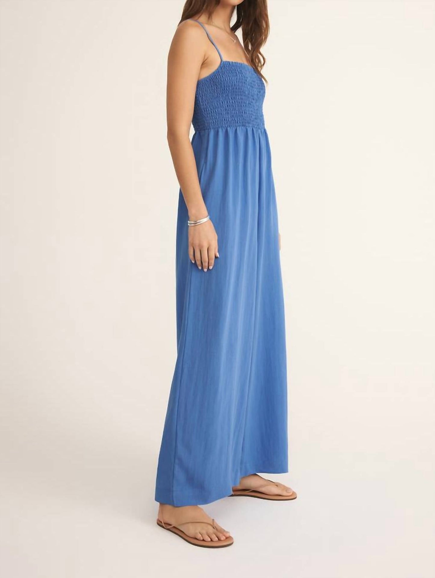 Z Supply - Beachside Smocked Jumpsuit