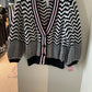 Autumn Cashmere - Chevron Stitch Cardigan