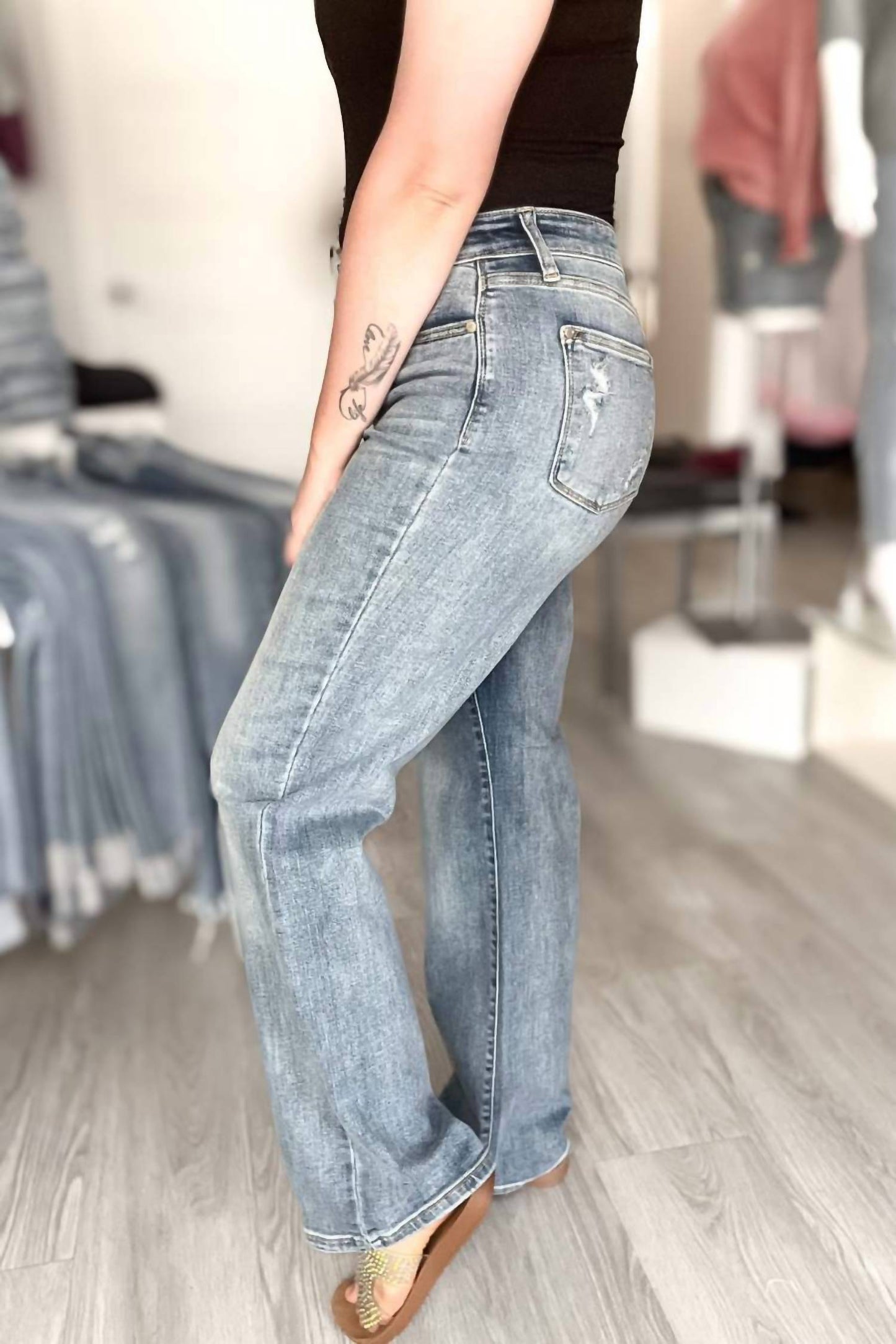 Judy Blue - High Waist Straight Leg
