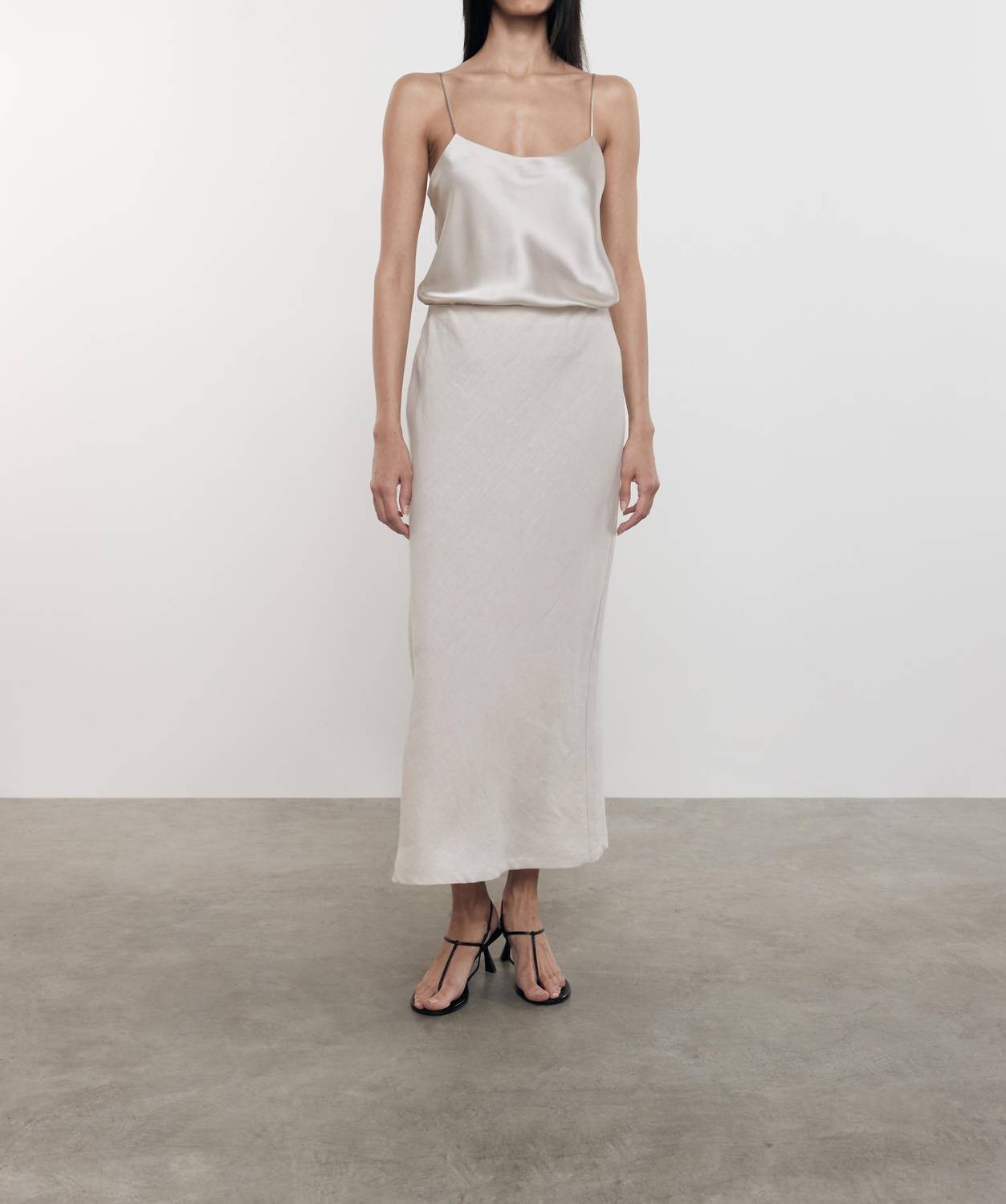Enza Costa - LINEN BIAS SKIRT