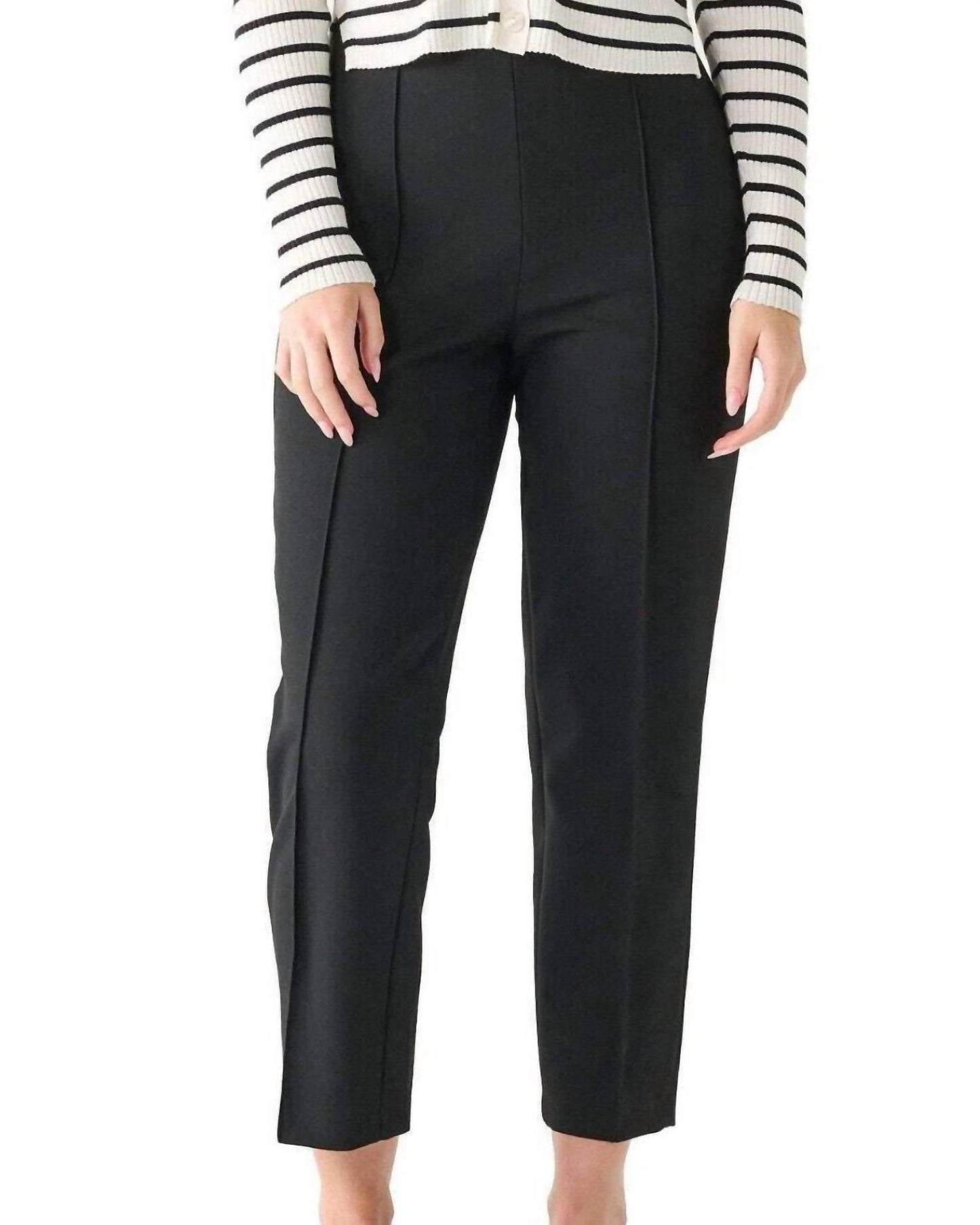 Black Tape - Women's High Waist Pintuck Pant
