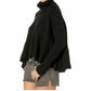 Free People - Layer Cake Trapeze Turtleneck Oversize Rib Sweater