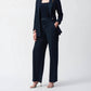 Joseph Ribkoff - Seersucker Wide Leg Pull-On Pants
