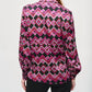 Joseph Ribkoff - Satin Geometric Print Top