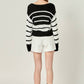English Factory - V-neck Striped Sweater