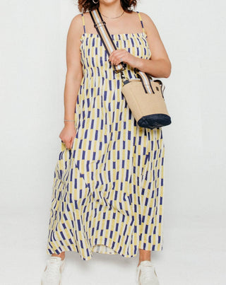 Bobo Choses - Brush Strokes Gathered Bustier Dress