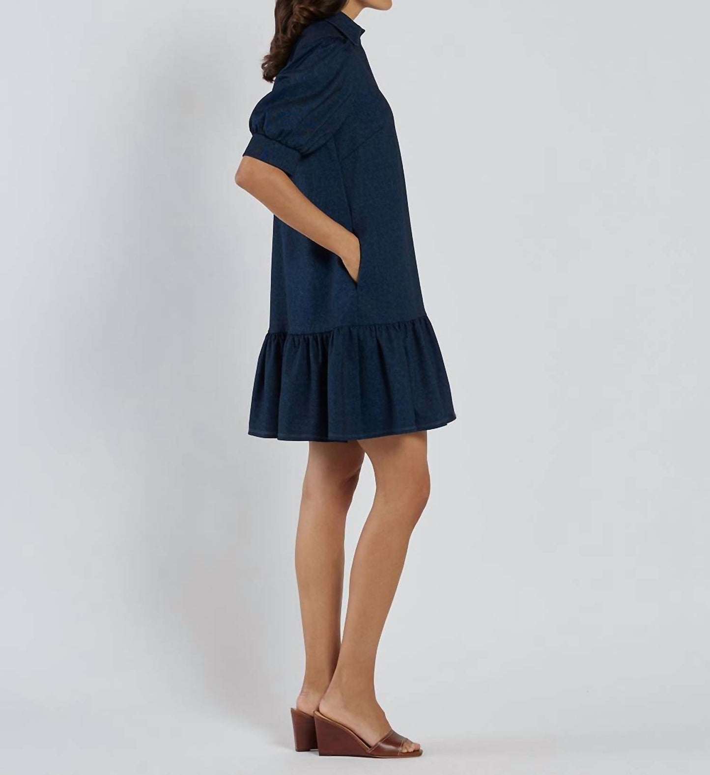 Jude Connally - Tierney Short Sleeve Denim Dress