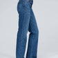Askk Ny - Women's Long Low Rise Straight Jean