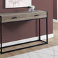 Accent Console Table for Entryway with Storage Drawers – Contemporary & Modern