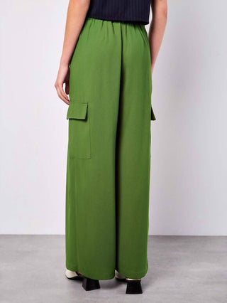 Apricot - Fluid Big Pocket Cargo Trousers Pants