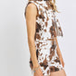 Judy Blue - High Waist Cow Print Shorts