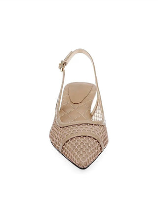 L'Agence - Pointed Toe Sling Back Pumps