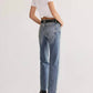 Free People - Risk Taker Mid Rise Straight Jean