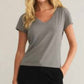 Z Supply - Modern Jersey V Neck Tee