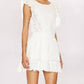 Steve Madden - Women's Jayda Eyelet Trim Dress