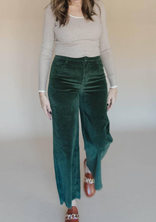 Entro - Callie Corduroy Wide Leg Pants