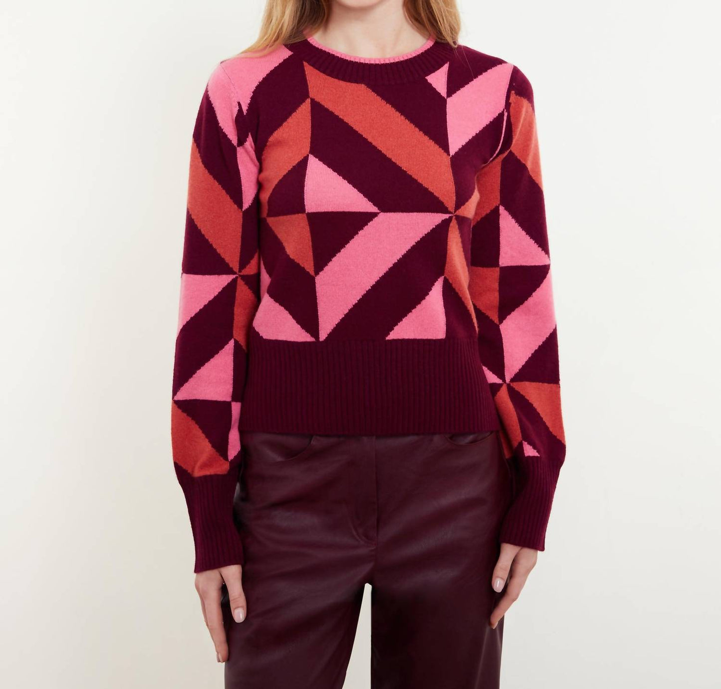 &Isla - Gabby Geo Crew Top