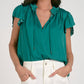 Elan - Ruffle Sleeve Top