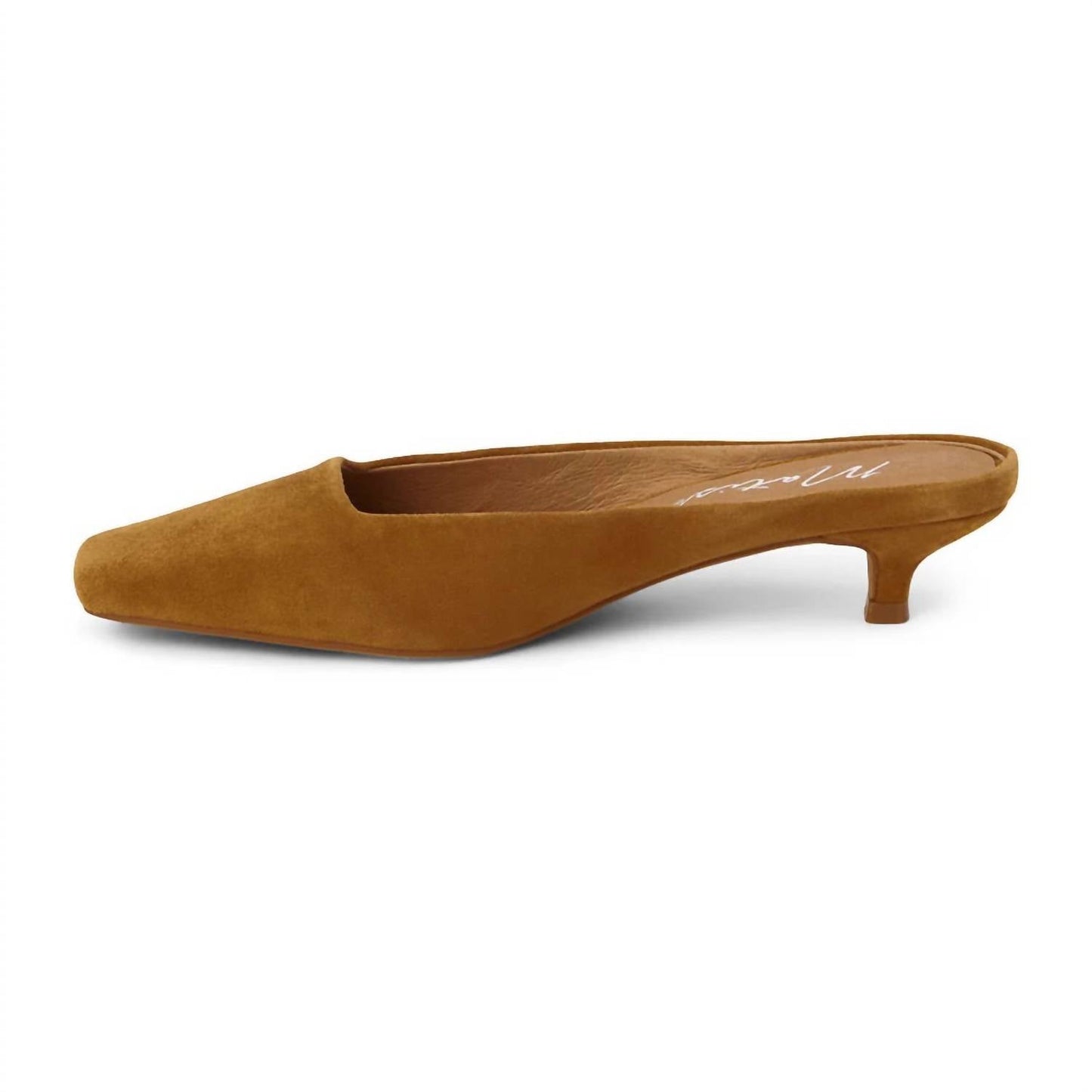 Matisse - Women’s Classy Square Toe Kitten Heel Mules