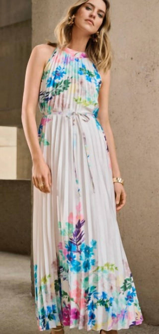Joseph Ribkoff - White Floral Dress