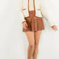 Thml - Pleat Sleek Mini Skirt