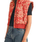 &Merci - Floral Cropped Puffer Vest