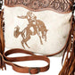 American Darling - Cowhide Bronc Clutch Bag