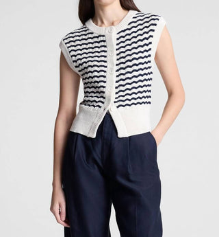 A.L.C. - Margo Striped Knit Top