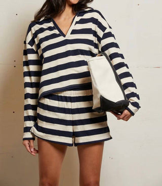 Perfectwhitetee - Women's Alison Stripe Tennesse Jersey Shirt