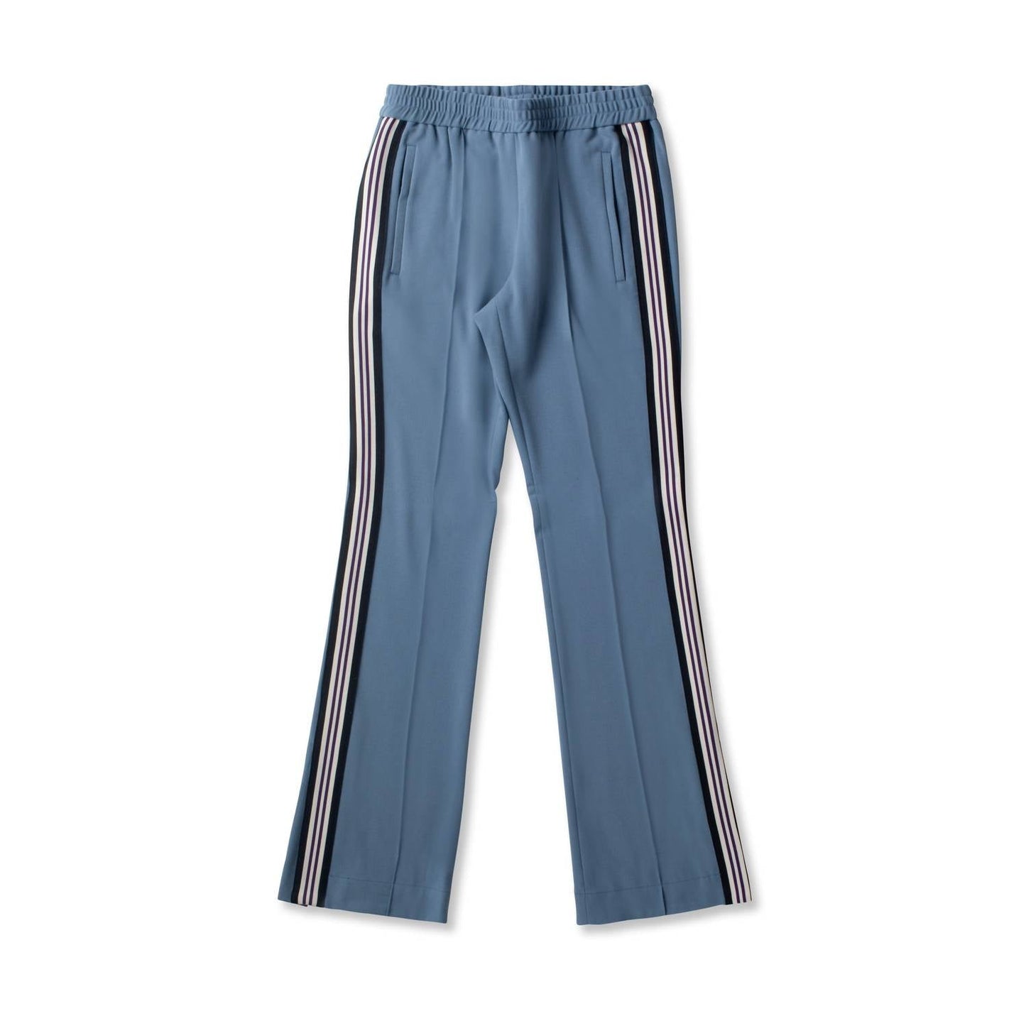 On This Day - Women's Flare Leg Track Pants With Side Seam Tape Detail