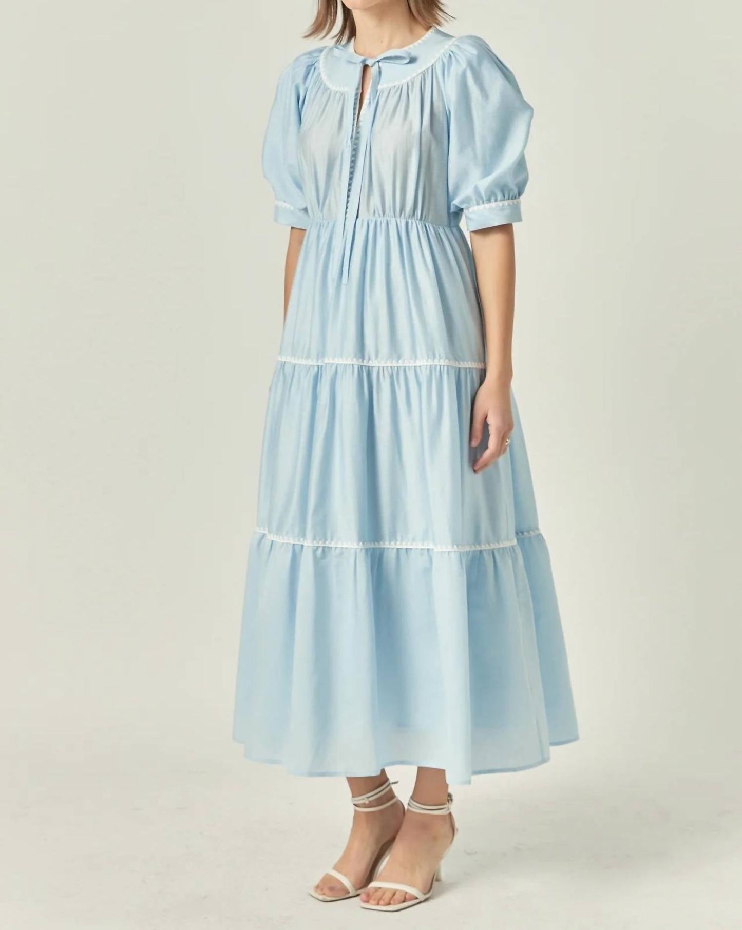 English Factory - Embroidery Midi Dress