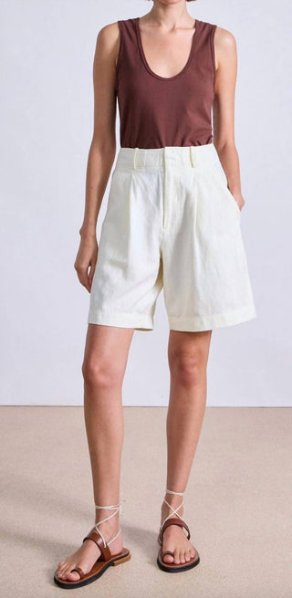 Apiece Apart - Bari Midi High Waist Short