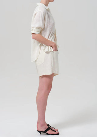 Citizens Of Humanity - Brynn Drawstring Linen Short