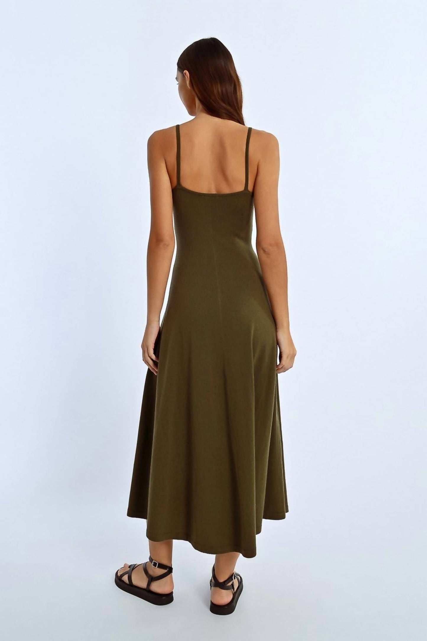 Molly Bracken - Knitted Long Flared Dress
