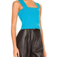 525 America - Wide Strap Square Neck Tank Top