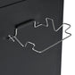 K&K 54.5 Inch Outdoor Kitchen Island with Stainless Steel Tabletop