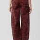 Blanknyc - Barrel Leg Leopard Pattern Pants