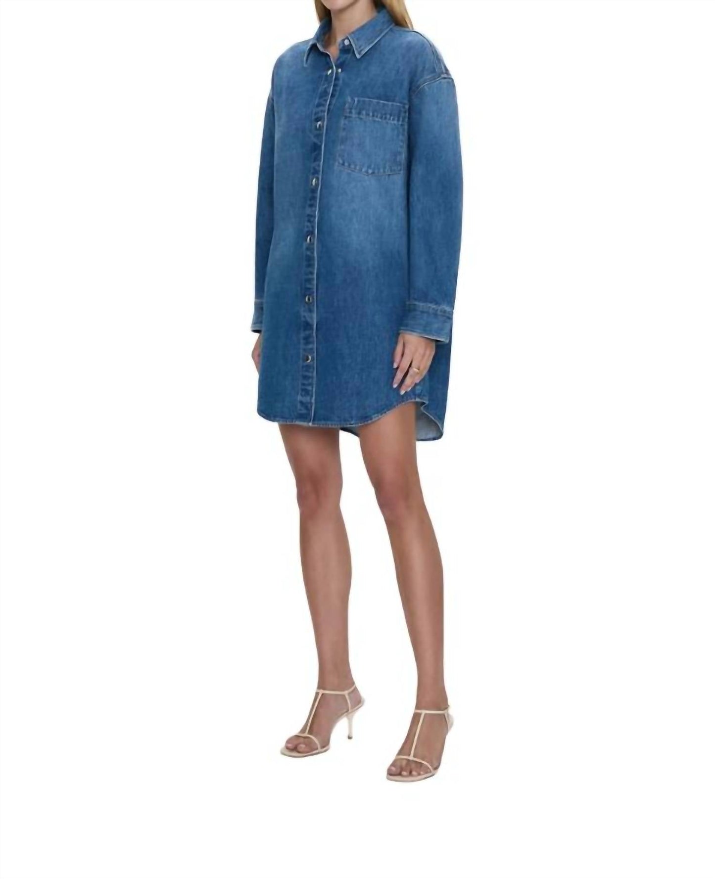 Pistola - Elle Denim Shirt Mini Dress
