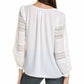 Joseph Ribkoff - Lace Insert Blouse